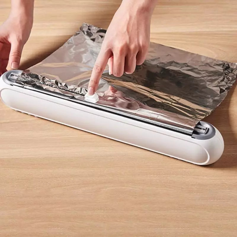 Paper Film Holder Cutter for Plastic Wrap Aluminum Foil Paper
