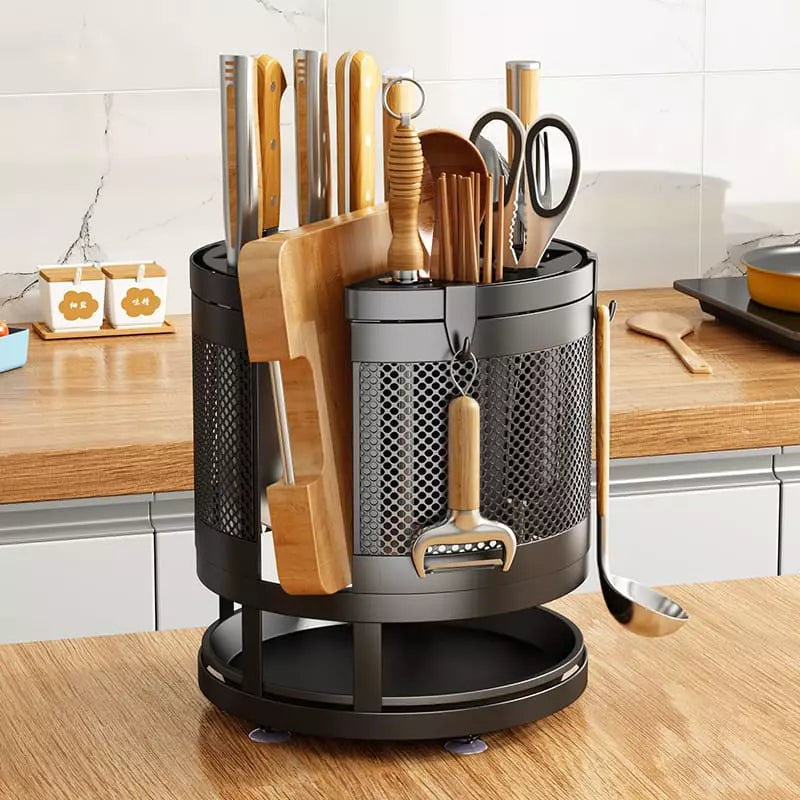Kitchen Utensil and Knife Holder Stand