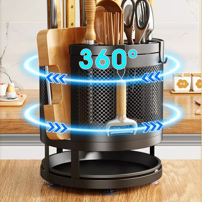 Kitchen Utensil and Knife Holder Stand