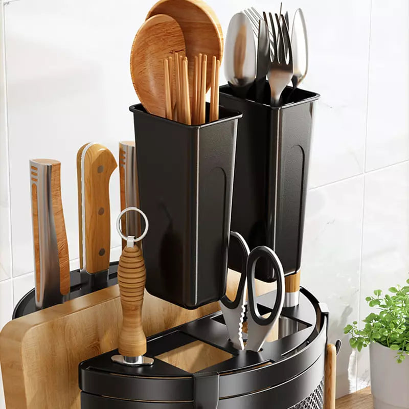 Kitchen Utensil and Knife Holder Stand