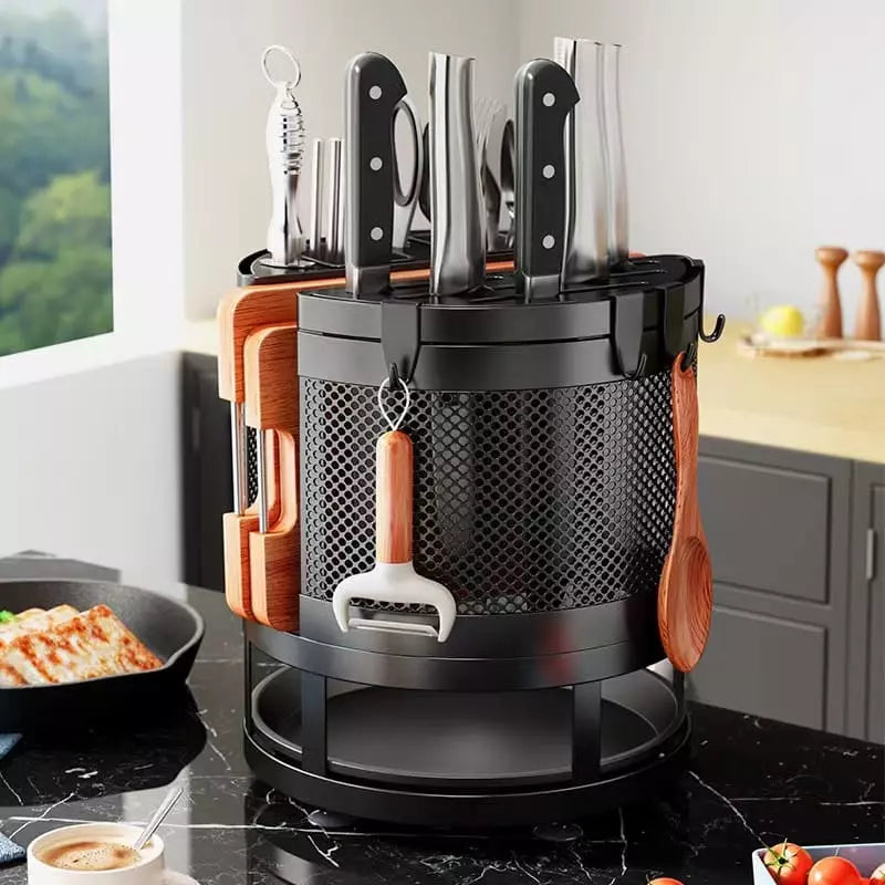 Kitchen Utensil and Knife Holder Stand