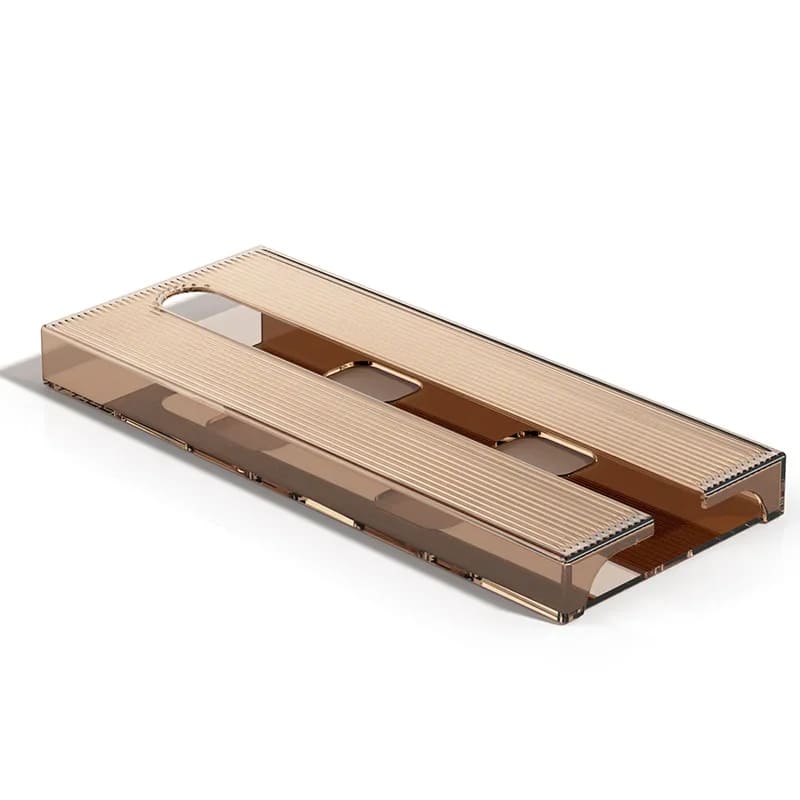 Suspended Glass Holder Organizer Bar at Home