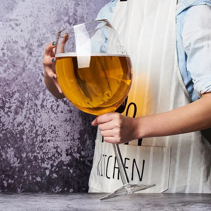 Giant Crystal Wine Glass 3 Liters Bar at Home