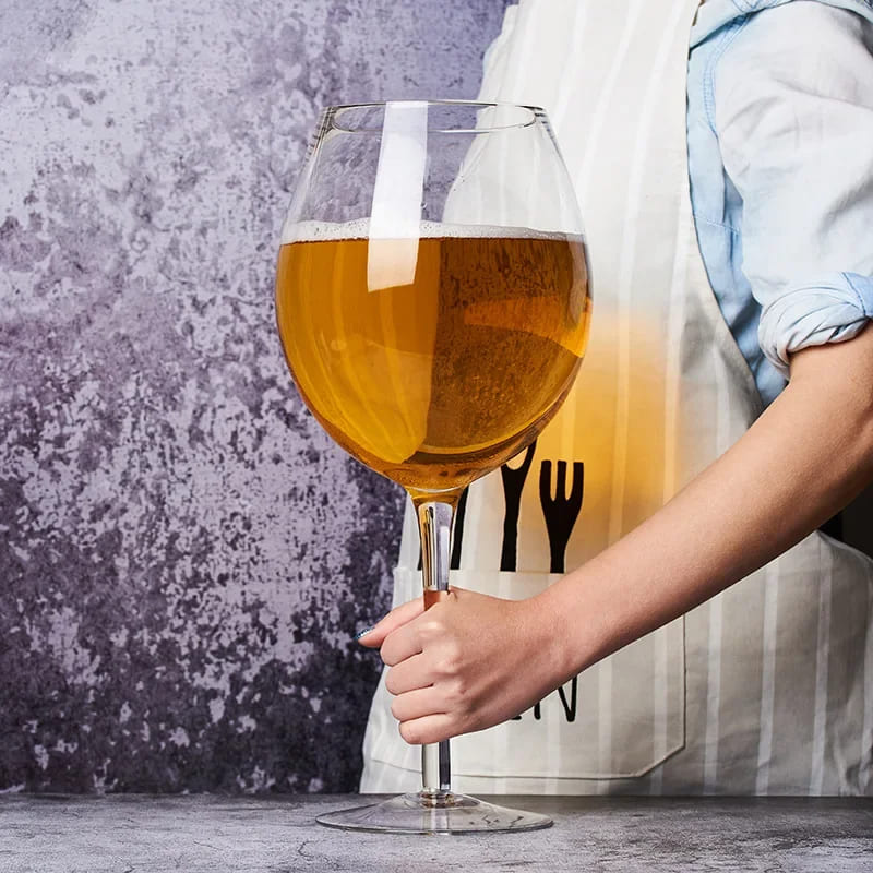 Giant Crystal Wine Glass 3 Liters Bar at Home