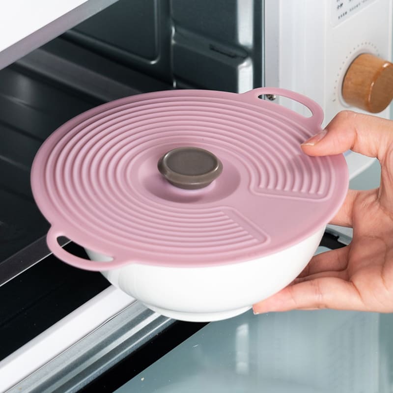Universal Foldable Silicone Microwave Cover
