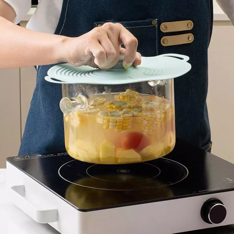 Universal Foldable Silicone Microwave Cover