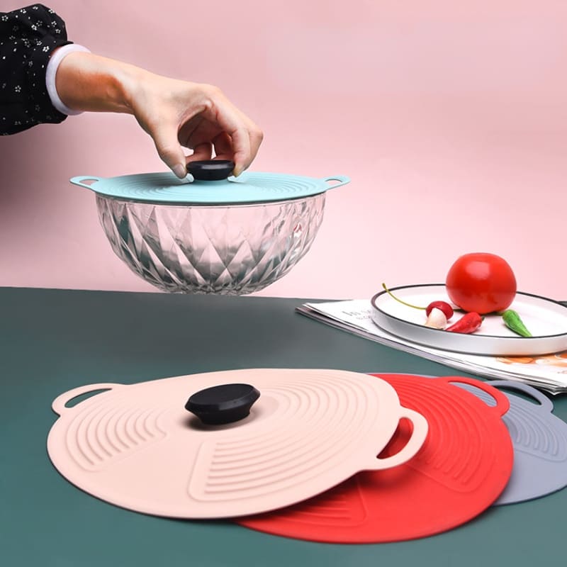 Universal Foldable Silicone Microwave Cover