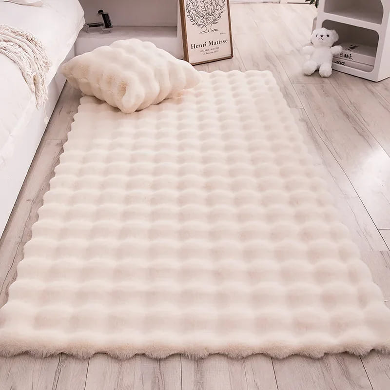 Plush Shaggy Rug Non-Slip Room Carpet