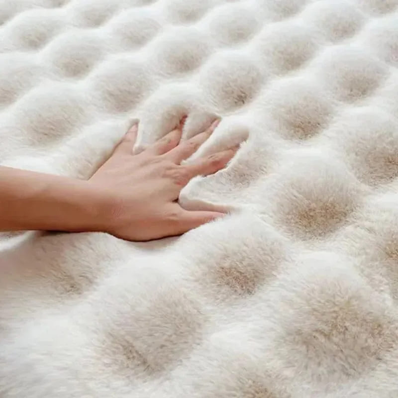 Plush Shaggy Rug Non-Slip Room Carpet