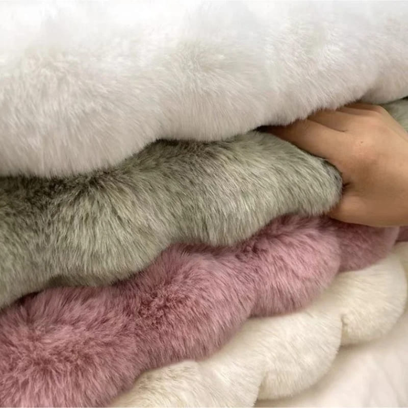 Plush Shaggy Rug Non-Slip Room Carpet