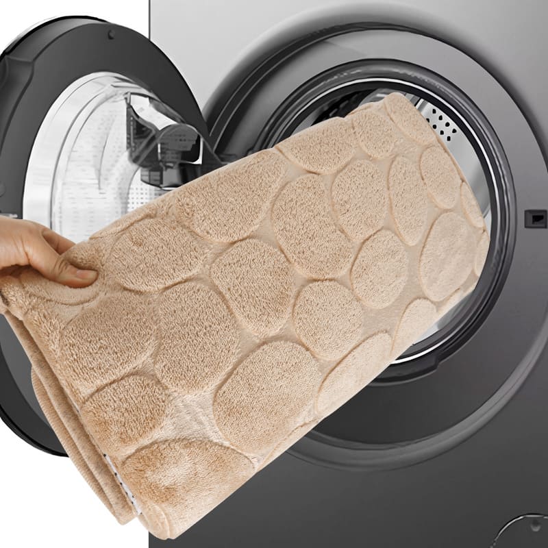 Non-slip Absorbent Bathroom Mat Corner