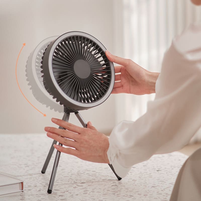 Rechargeable Portable Floor Table Fan