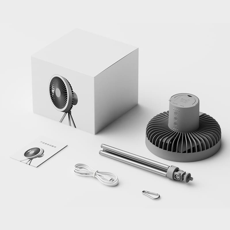 Rechargeable Portable Floor Table Fan